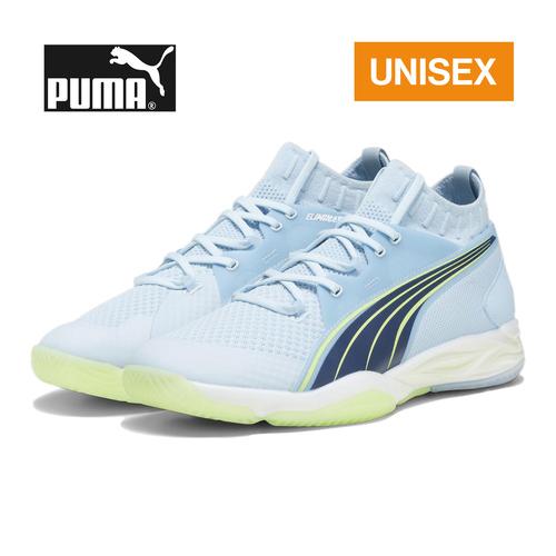 プーマ PUMA エリミネイト ニトロ SQD 107294 01 シルバー/イエロー/ブルー メン...