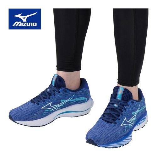 ミズノ MIZUNO ウエーブライダー27 J1GD2303 25 ブルー×ホワイト レディース 2...