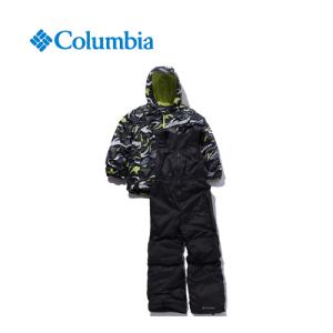 コロンビア Columbia フロスティスロープ セット SY1092 727 ラジエーション キッズ ★在庫限り★ 子供服 ジャケット ビブ セットアップ 中綿 アウトドアウェア｜esports