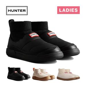 HUNTER（ハンター） スリッポン WOMENS IN/OUT PUFFER KNIT BOOT
