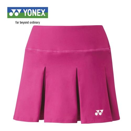 ヨネックス YONEX ウィメンズスカート 26098 123 ローズピンク レディース テニスウェ...