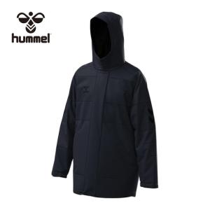 ヒュンメル hummel 中綿ハーフコート HAW8106 71 インディゴネイビー キッズ 長袖ジャケット ハンドボール サッカー トレーニングウェア スポーツ 移動着 防寒｜esports