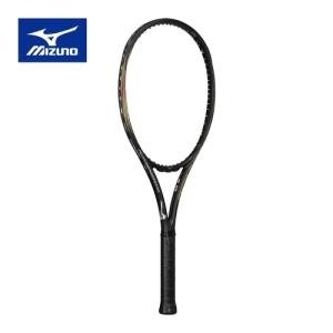 ミズノ MIZUNO アクロスピード 285 フレームのみ 63JTH372 09 ブラック×バーン ラケット 硬式 テニス 未張上げ ガット無 部活 硬式テニス｜esports