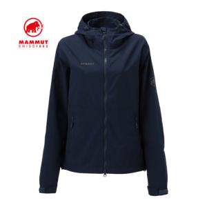 マムート MAMMUT ハイキング WB フーデッド ジャケット AF 1012-00401 5118 マリン レディース 春夏モデル アウター フード付き 上着 ドローコード付きの商品画像