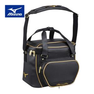 ミズノ MIZUNO ミズノプロ ボールケース兼グラブケース 28L 1FJB3502 09 ブラック 野球バッグ ボール入れ グラブ入れ 肩掛け スポーツ 部活 サークル 野球｜esports