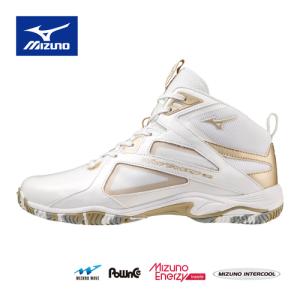 ミズノ MIZUNO ウェーブ ダイバース LG4 Ltd K1GF2375 31 ホワイト×ゴールド×シルバー メンズ レディース ウエーブダイバース リミテッド 2023 限定｜YOCABITO Yahoo!店