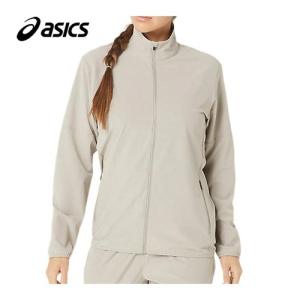 アシックス asics ランニングストレッチウーブンジャケット 2012C877 250 ムーンロック レディース ランニングウェア 長袖ジャケット フルジップアップ｜esports