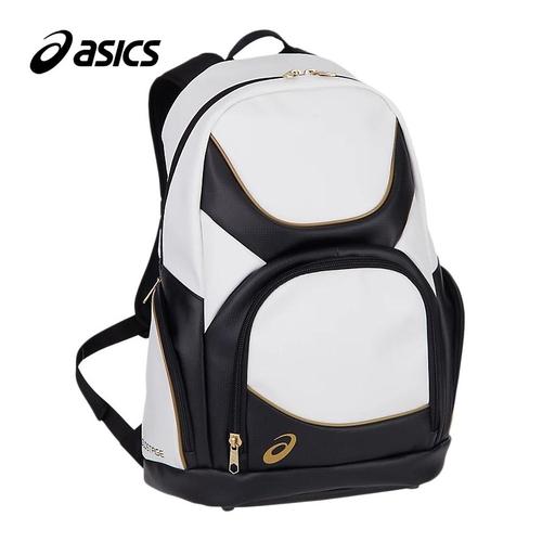 アシックス asics ゴールドステージ バッグパック 36L 3123A530 101 ホワイト×...