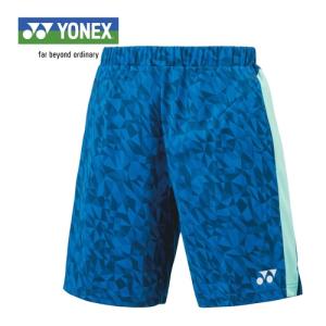 ヨネックス YONEX ニットハーフパンツ 15152 002 ブルー メンズ ハーフパンツ ショートパンツ ボトムス パンツ ズボン ユニフォーム ユニホーム ゲームウェア｜esports