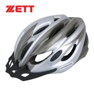ゼット ZETT ヘルメットヴェントソフトシェル ZY6524 チタンシルバー メンズ レディース サイクリング用品 自転車用品 安全対策 自転車通学 自転車通勤｜esports