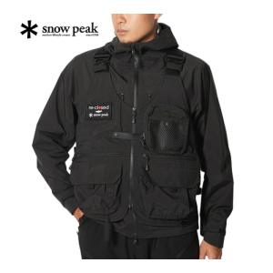 スノーピーク snowpeak トーンドトラウト キャンプベスト TT2410-VT02 BK ブラック メンズ 2024春夏モデル 数量限定 コラボ フィッシングベスト アウトドア｜YOCABITO Yahoo!店