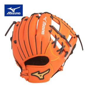 ミズノ MIZUNO 少年軟式用ワイルドキッズ オールラウンド用 サイズ5S 左投用 1AJGY14700 51H クリアオレンジ キッズ 少年野球 軟式野球 グラブ 守備用グローブ｜esports