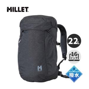 ミレー MILLET スイウ 22 MIS0719 ブラックヘザー レディース 新ロゴ バッグ リュック 女性 ハイキング ピクニック おでかけ タウンユース 旅行 トラベル｜esports