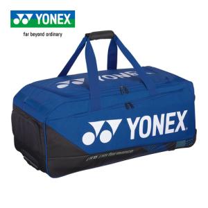 ヨネックス YONEX キャスターバッグ BAG2400C 060 コバルトブルー 2024春夏モデル キャリー ラケットバッグ トーナメントバッグ 3本 収納 テニス スポーツ｜esports