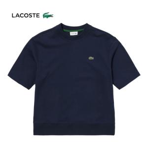 ラコステ LACOSTE プレミアムスウェットクルーネック SH4706-99 166 ネイビー メンズ 正規品 半袖 Tシャツ アウトドア タウンユース シンプル カジュアルの商品画像