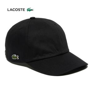 ラコステ LACOSTE フロントブランク6パネルキャップ RK010J-99 031 ブラック メンズ 正規品 帽子 日よけ　紫外線対策 アクティビティ アウトドア 屋外 散歩｜esports