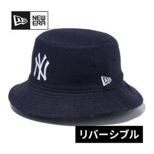 ニューエラ NEW ERA バケット01 MLB リバーシブルハット ニューヨーク・ヤンキース 14109580 NVY ネイビー メンズ レディース 2024春夏モデル 帽子 ハット｜esports