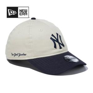 ニューエラ NEW ERA Youth 9TWENTY 2-Tone ニューヨーク・ヤンキース 14111944 ストーン/ネイビーバイザー キッズ 2024春夏モデル 帽子 キャップ 球団ロゴ MLB｜esports