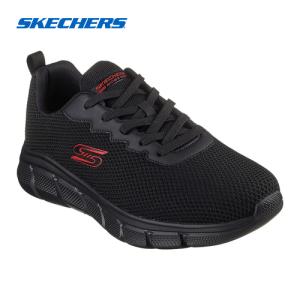 スケッチャーズ SKECHERS BOBS B FLEX-CHILL EDGE 118106W BBK ブラック メンズ 2024春夏モデル スニーカー シューズ 靴 シューレース 紐 4E EEEE 幅広｜esports