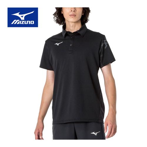 ミズノ MIZUNO MCライン ポロシャツ 32MAA170 09 ブラック メンズ 半袖 トップ...