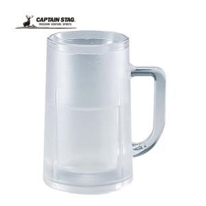 キャプテンスタッグ CAPTAIN STAG 泡仕込 クールビアジョッキ400ml M-1006 ビールジョッキ カップ コップ 食器 ジョッキ 食卓 バーベキュー ビールグラス｜esports