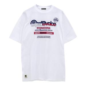 リアルビーボイス RealBvoice XXLサイズ RBV レイヤード ロゴ Tシャツ 10451-11792A wtnv ホワイト/ネイビー メンズ 半袖 トップス カットソーの商品画像