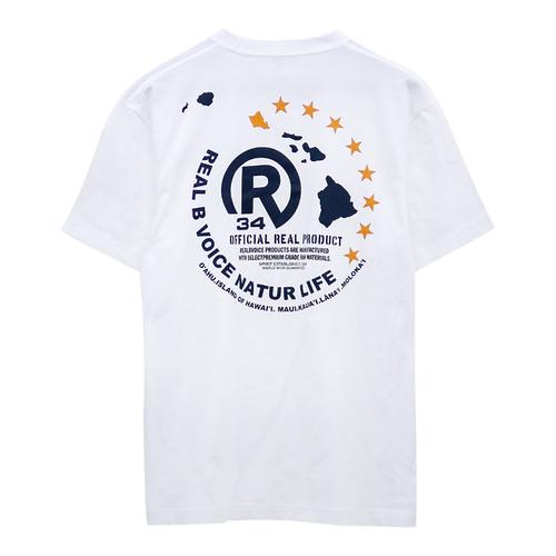 リアルビーボイス RealBvoice アイランド スター Tシャツ 10451-11799 wt ...