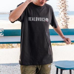 リアルビーボイス RealBvoice RBV シン ロゴ Tシャツ 10451-11800 sm スミ メンズ 半袖 トップス カットソー カジュアルウェア タウンユース デイリーユース｜esports