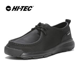 ハイテック HI-TEC HT CM021 WOLK MOCCA WP 53143886 ブラック メンズ モカシンシューズ スニーカー 靴 ハイキングシューズ 透湿防水 キャンプ レインシューズ｜esports