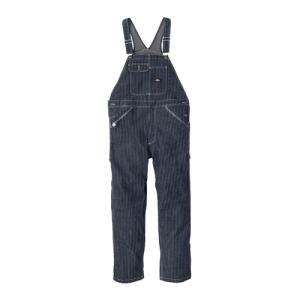 ディッキーズ Dickies ストレッチウォバッシュオーバーオール D-699 31 インディゴ メンズ レディース サロペット ロングパンツ 長ズボン 作業着 作業服｜esports