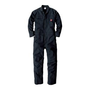 ディッキーズ Dickies ストレッチオックスツナギ D-736 1 ネイビー メンズ レディース オールインワン つなぎ 長袖 ロングパンツ 長ズボン 作業服 カジュアル｜esports