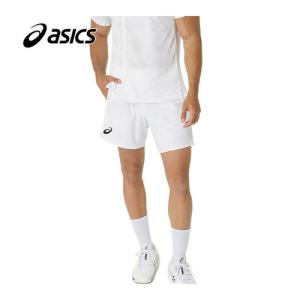 アシックス asics ドライMATCH 7インチショーツ 2041A285 100 ブリリアントホワイト メンズ テニスウェア ショートパンツ 短パン 半ズボン 試合 ゲームウェア｜esports