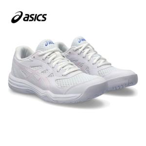 アシックス asics アップコート 5 1072A088 105 ホワイト/コスモス レディース バドミントンシューズ バトミントン 練習 試合 部活動 靴 くつ｜esports