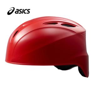 アシックス asics キャッチャーヘルメット 3123A690 600 レッド メンズ レディース 軟式野球 捕手用 防具 プロテクター 野球 キャッチャー用ヘルメット｜esports