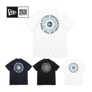 ニューエラゴルフ NEW ERA GOLF 半袖 鹿の子 ミッドネック Tシャツ Circle OOTTF メンズ レディース ゴルフウェア 半袖シャツ 鹿の子Tシャツ トップス 吸汗速乾｜esports