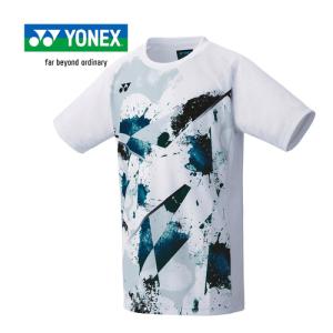 ヨネックス YONEX ジュニアゲームシャツ 10570J 011 ホワイト キッズ バドミントン テニス ゲームウエア 子供 半袖 シャツ Tシャツ トップス バトミントン｜esports