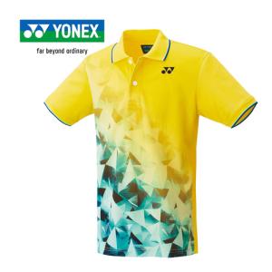 ヨネックス YONEX ジュニアゲームシャツ 10601J 279 ライトイエロー キッズ テニス バドミントン ゲームウエア 半袖 シャツ Tシャツ トップス バトミントン｜esports