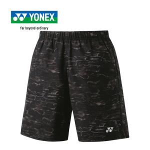 ヨネックス YONEX ユニハーフパンツ 15182 007 ブラック メンズ レディース バドミントン テニス ゲームウエア ハーフパンツ ズボン ボトムス バトミントン｜esports