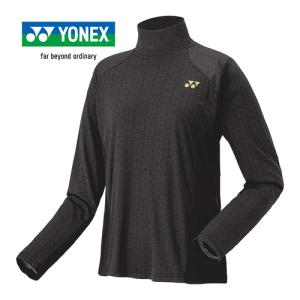ヨネックス YONEX ウィメンズロングスリーブTシャツ 16707 007 ブラック レディース テニス バドミントン 長袖 シャツ Tシャツ トップス テニスウェア｜esports