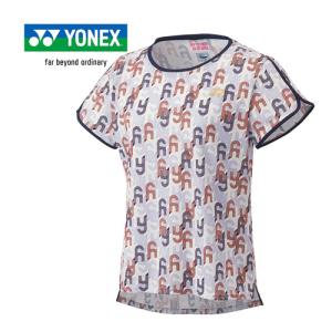 ヨネックス YONEX ウィメンズゲームシャツ 20795 170 ミッドナイト レディース テニス バドミントン 半袖 シャツ Tシャツ トップス 女性 バトミントン｜esports
