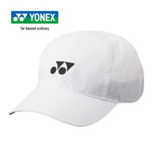 ヨネックス YONEX ユニキャップ 40095 011 ホワイト メンズ レディース 帽子 キャップ テニス スポーツ 運動 日よけ 紫外線対策 テニスウェア｜esports