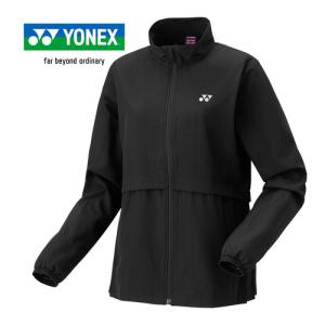 ヨネックス YONEX ウィメンズウォームアップシャツ 57085 007 ブラック レディース トップス ジャージ トレーニングウエア スポーツ テニス トレーニングウェア｜esports