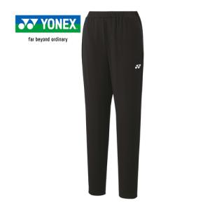 ヨネックス YONEX ウィメンズニットウォームアップパンツ 67086 007 ブラック レディース ロングパンツ 長ズボン トレーニングウエア ジャージ ボトムス｜esports