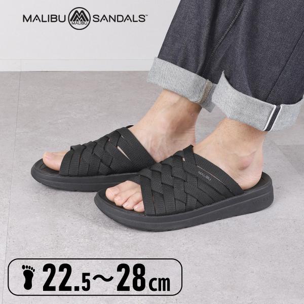 マリブサンダルズ MALIBU SANDALS ズマ MS020066 BLACK/BLACK ブラ...