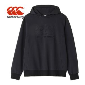 カンタベリー CANTERBURY アールプラス クロスオーバー プルオーバーフーディ RP44069 19 ブラック メンズ レディース プルオーバー パーカー アウター｜esports