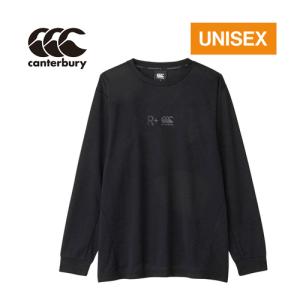 カンタベリー CANTERBURY アールプラス ロングスリーブ ワークアウトティー RP44086 19 ブラック メンズ レディース 長袖 Tシャツ トップス ウェア スポーツの商品画像