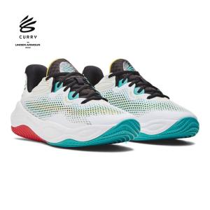 アンダーアーマー UNDER ARMOUR カリー スプラッシュ24 AP 3027262 100 ホワイト/クールピンク/ブルー メンズ レディース 2024春夏モデル バスケットシューズ｜esports