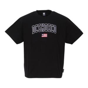 マンチェス Manches 【DCSHOES/ディーシーシューズ】23 アーチロゴ 半袖Tシャツ 1012783221 2 ブラック メンズ Tシャツ 半袖 カジュアルウェア 大きいサイズ｜esports