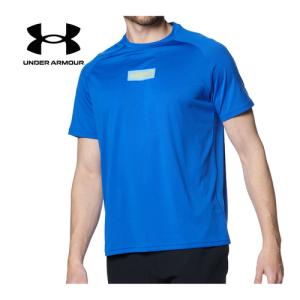 アンダーアーマー UNDER ARMOUR テック ショートスリーブTシャツ 1384737 400 チームロイヤル/タクシー メンズ 野球ウェア 半袖シャツ 半袖Tシャツ 吸汗速乾性