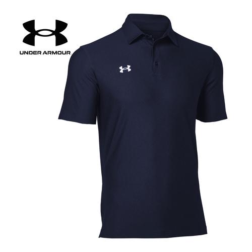 アンダーアーマー UNDER ARMOUR チーム アーマー ポロ 1384776 410 ミッドナ...